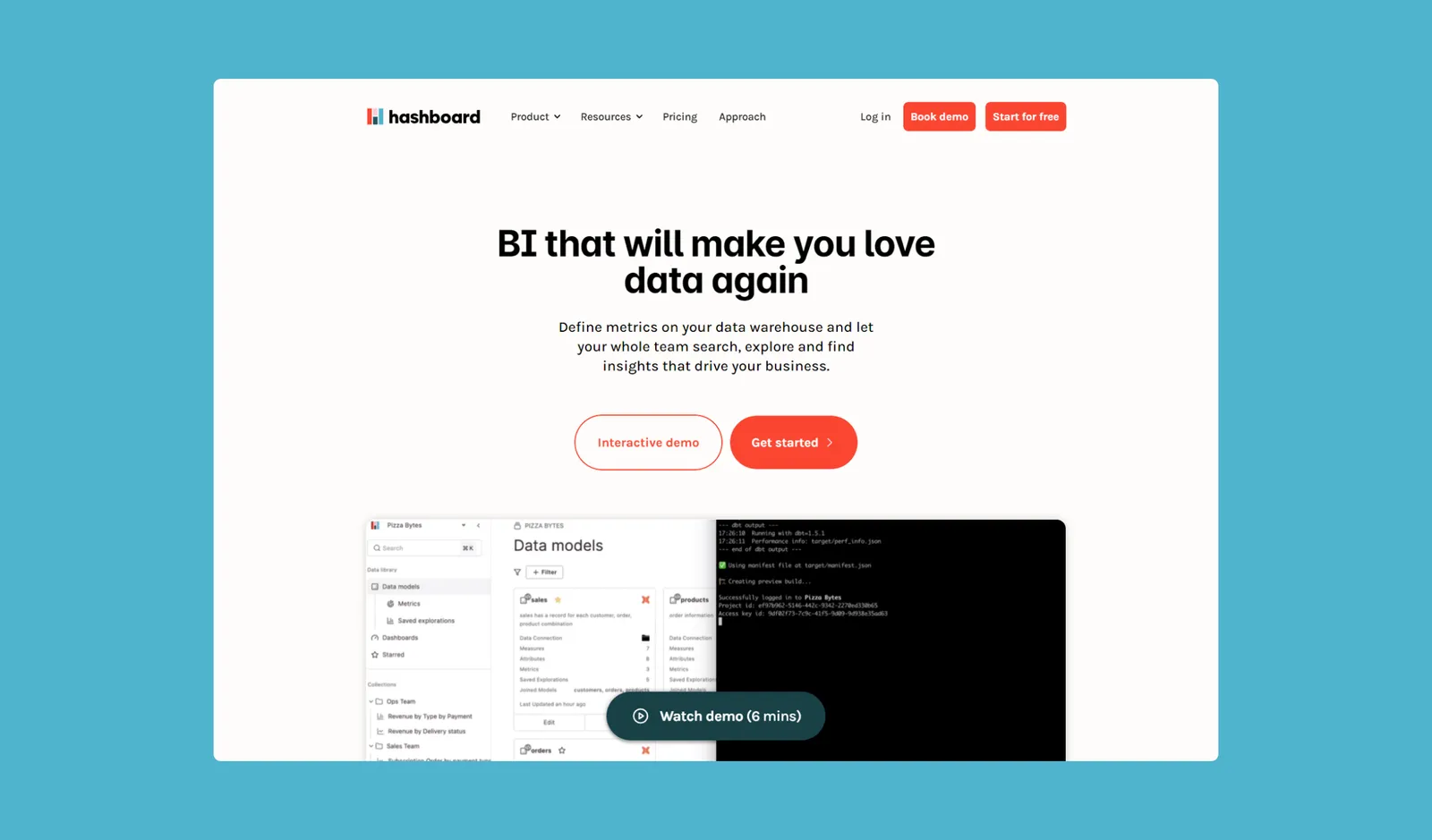 Website Design work for Hashboard