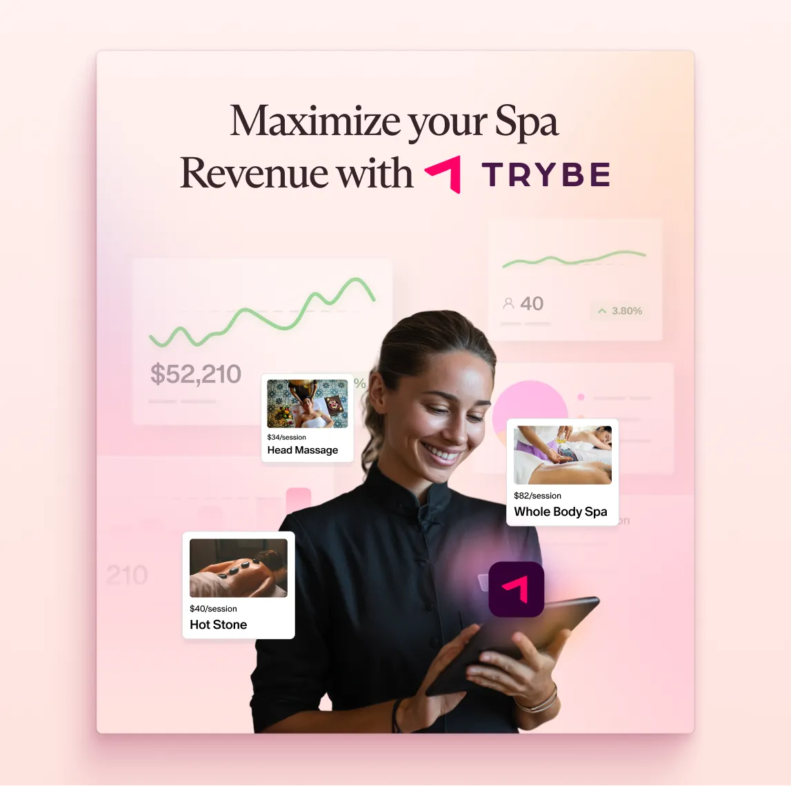 Paid Ad Creatives work for Trybe