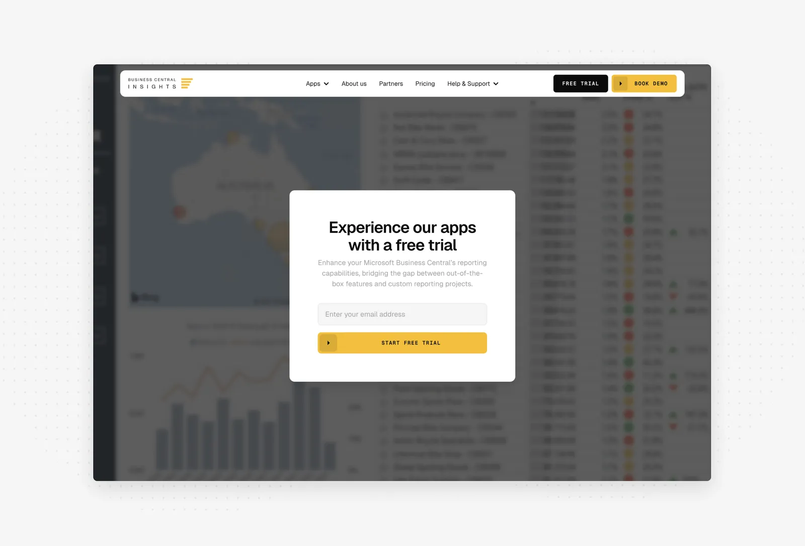Website Design work for Business Central Insights