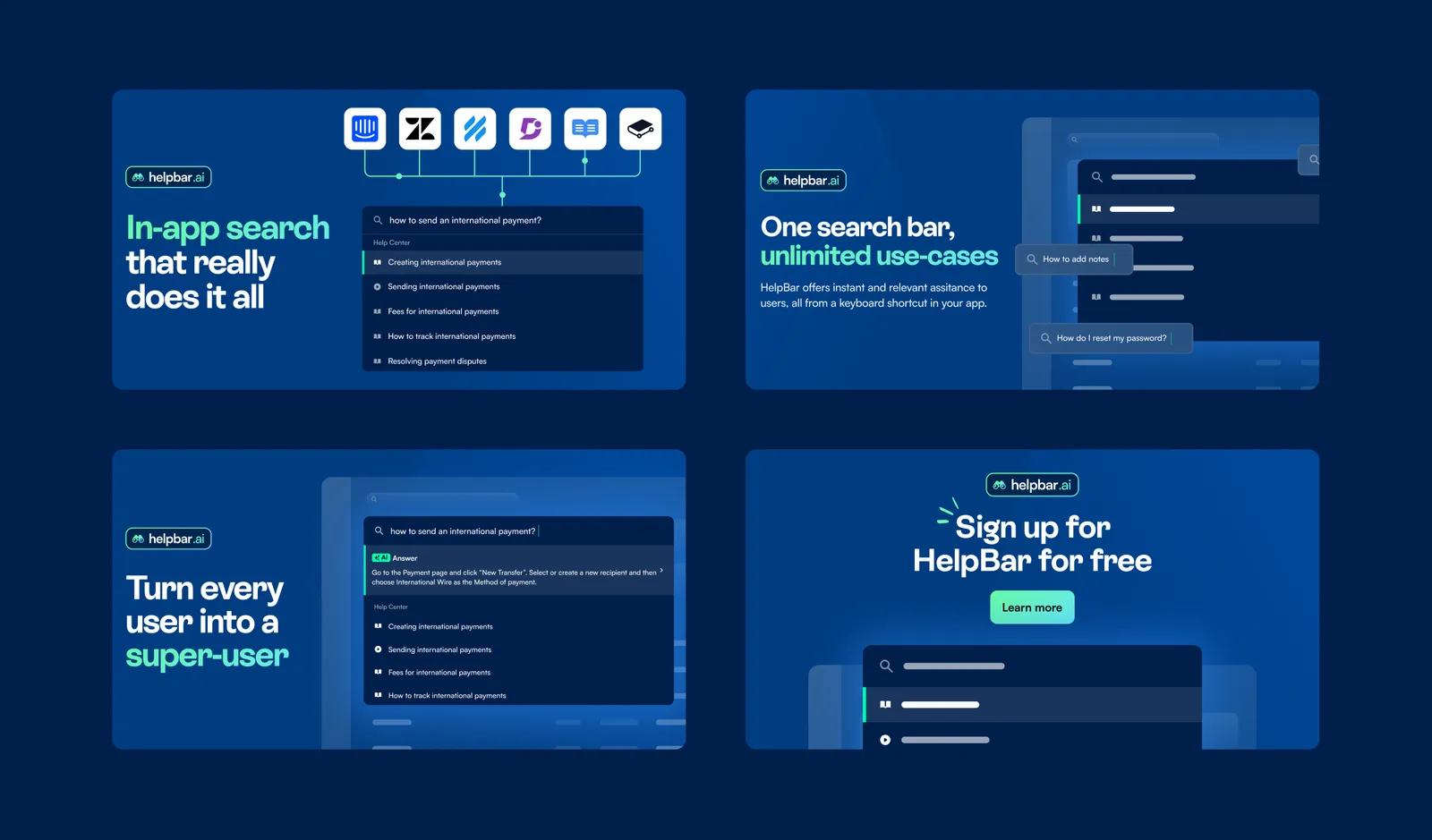Paid Ad Creatives work for HelpBar
