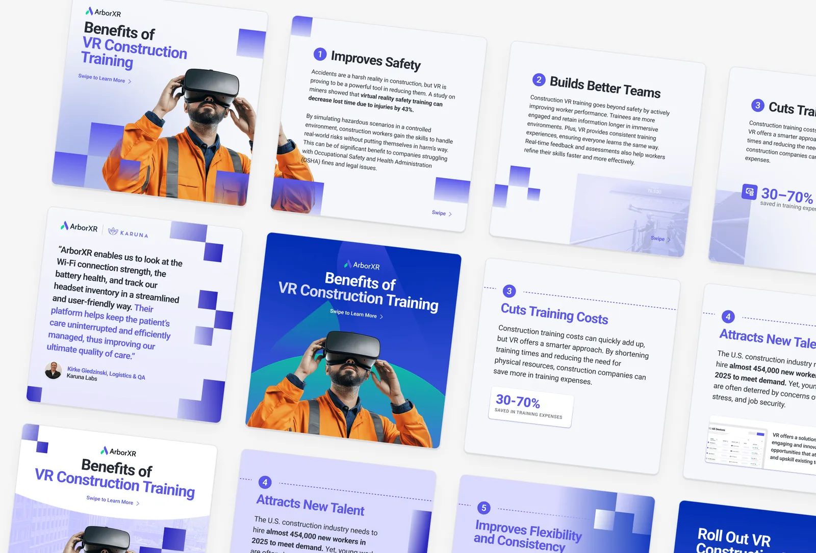 Paid Ad Creatives work for ArborXR