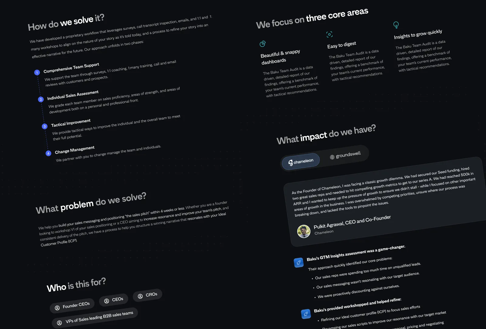 Website Design work for Baku