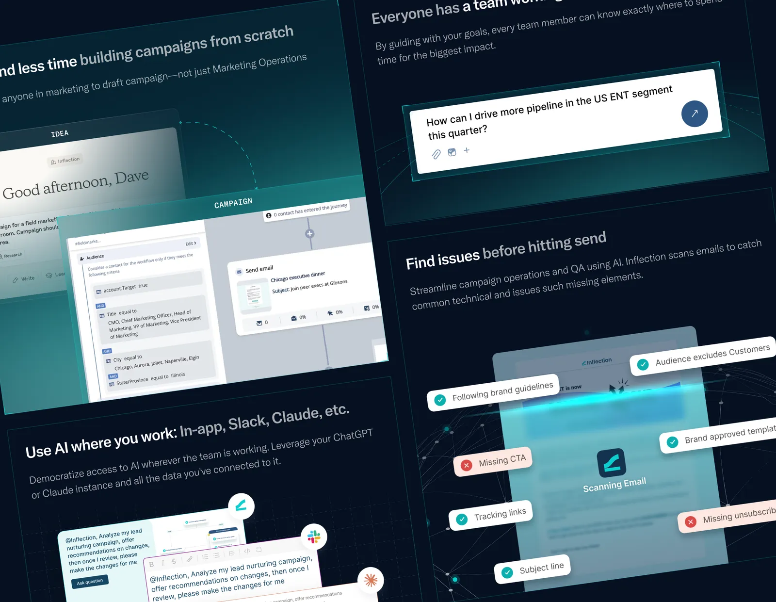 Website Design work for Inflection